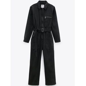 Washed Denim Gray Zara Jumpsuit